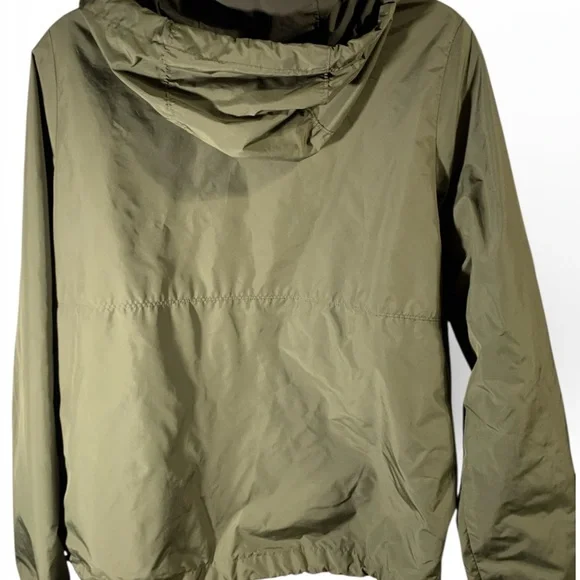 Athletic Works Men's Olive Windbreaker (item#10203) - Picture 2 of 6